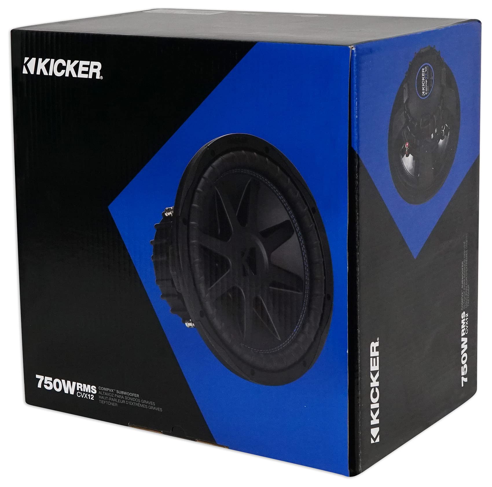Amazon.co.jp: KICKER 44CVX122 Comp VX CVX 12インチ 1500W カーサブ